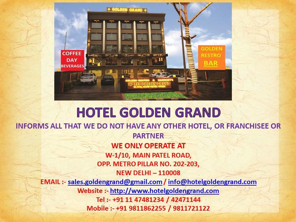 Hotel Golden Grand Delhi  Buitenkant foto